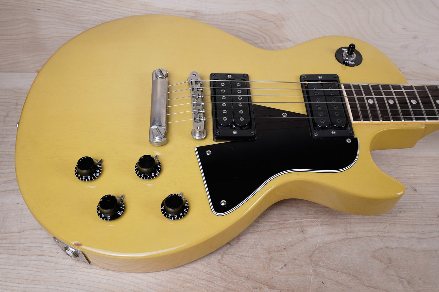 Gibson Les Paul Special "Junior II" 1995 TV Yellow HH Dimarzio Humbuckers Mod w/ OHSC