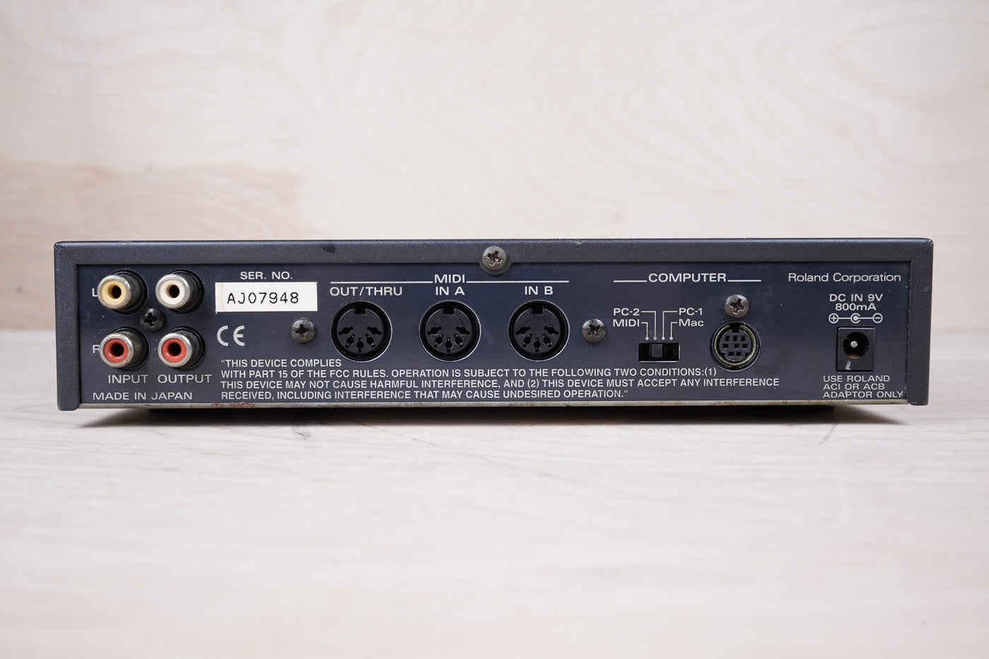 Roland Sound Canvas SC-88VL 1996 Desktop MIDI Sound Module w/ Power Supply