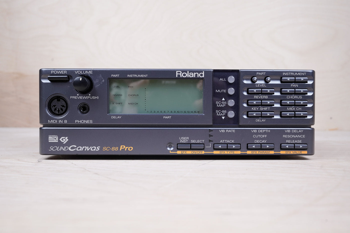 Roland Sound Canvas SC-88 Pro Desktop MIDI Sound Module 1998