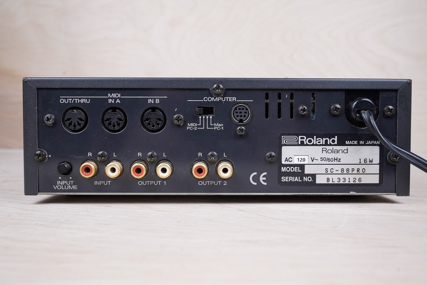 Roland Sound Canvas SC-88 Pro Desktop MIDI Sound Module 1998