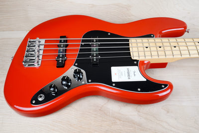Fender Hybrid II Jazz Bass V MIJ 2023 Modena Red Japan 5 String w/ Bag