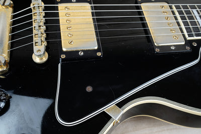 Burny RCL-65 Custom MIJ 1990 Black Beauty Made in Japan VH-1 PAF Pickups 1960 Reissue w/ Hard Case