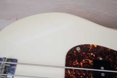 Fender PB62-55 Precision Bass Reissue MIJ 1988 Vintage White Japan Fujigen w/ Bag