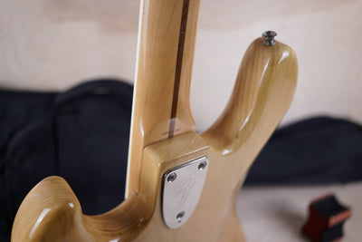 Fender JB-75 Jazz Bass Reissue CIJ 2002 Natural Crafted in Japan w/ Bag