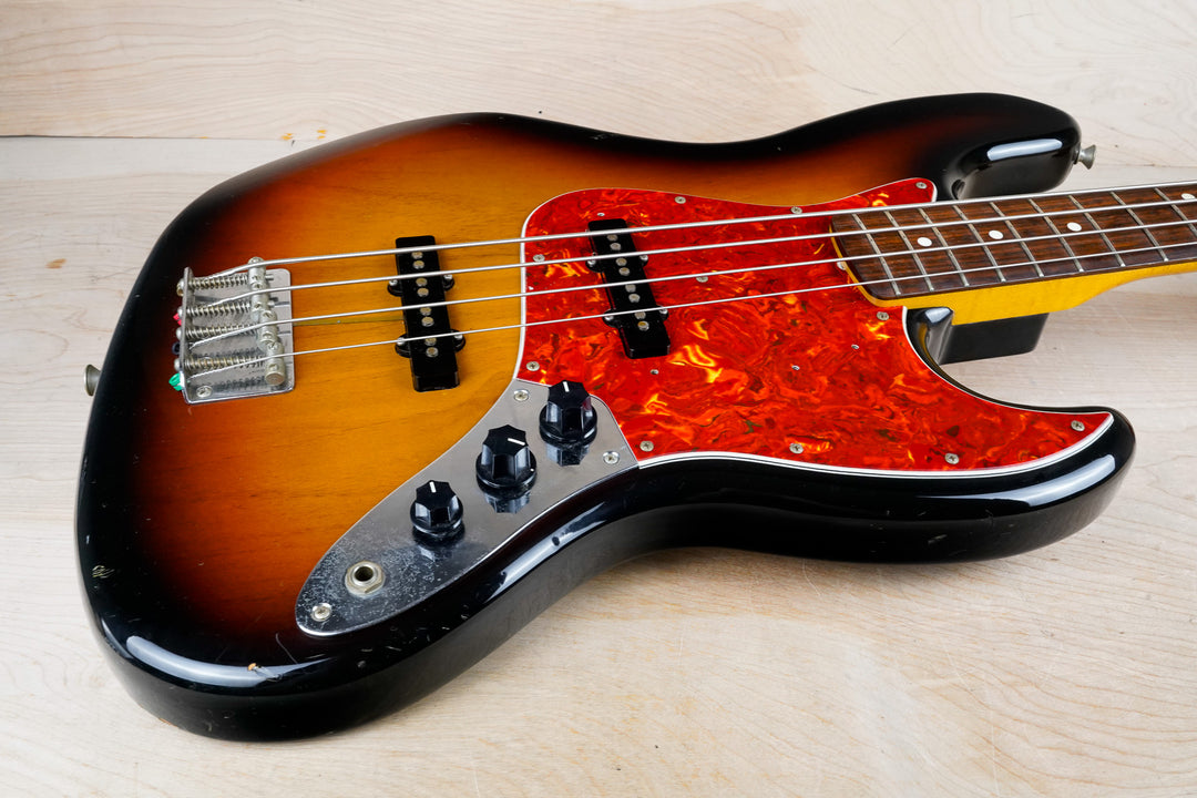 Fender JB-62 Jazz Bass '62 Reissue MIJ 1993 Sunburst Fujigen Japan