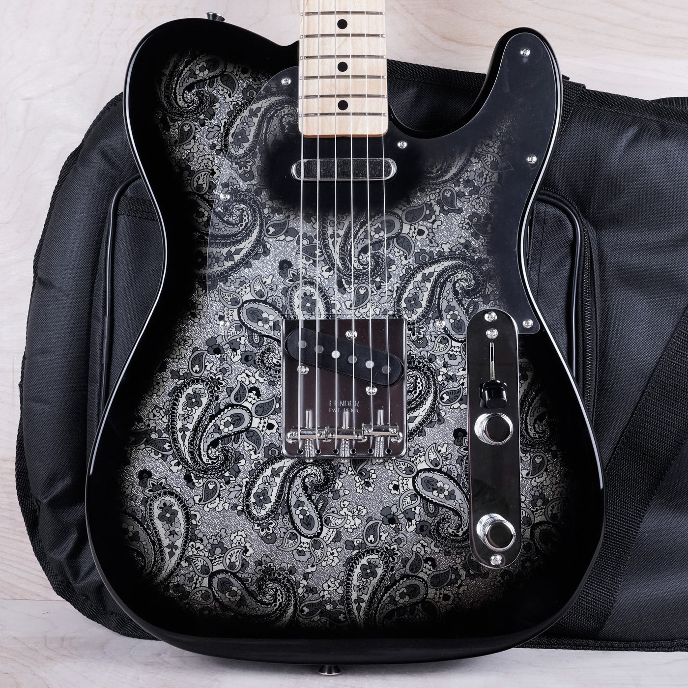 Fender Made In Japan Limited Telecaster Black Paisley 2025 MIJ w/ Bag