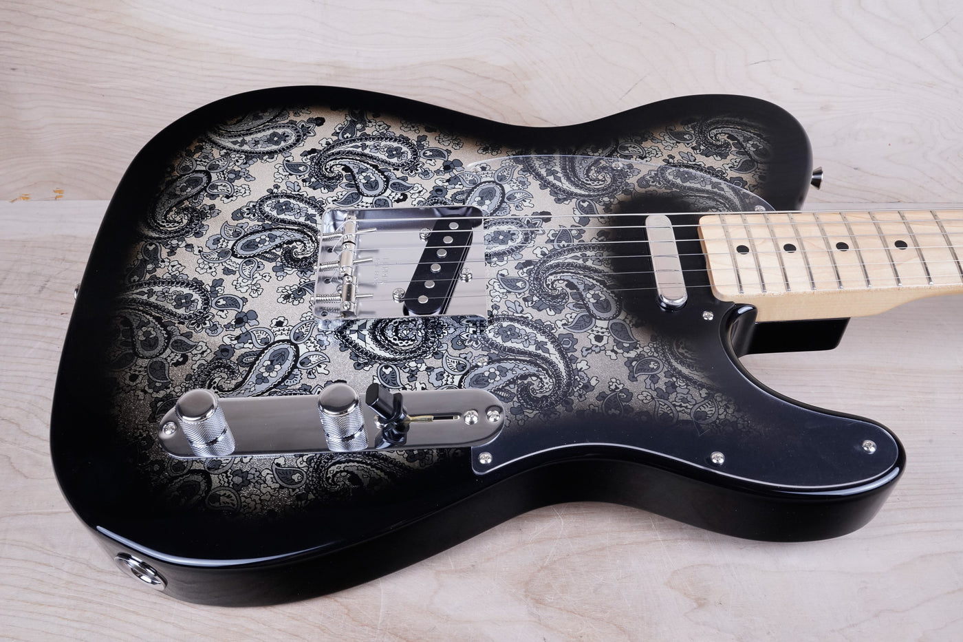 Fender Made In Japan Limited Telecaster Black Paisley 2025 MIJ w/ Bag