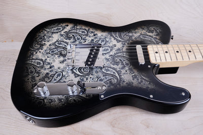 Fender Made In Japan Limited Telecaster Black Paisley 2025 MIJ w/ Bag