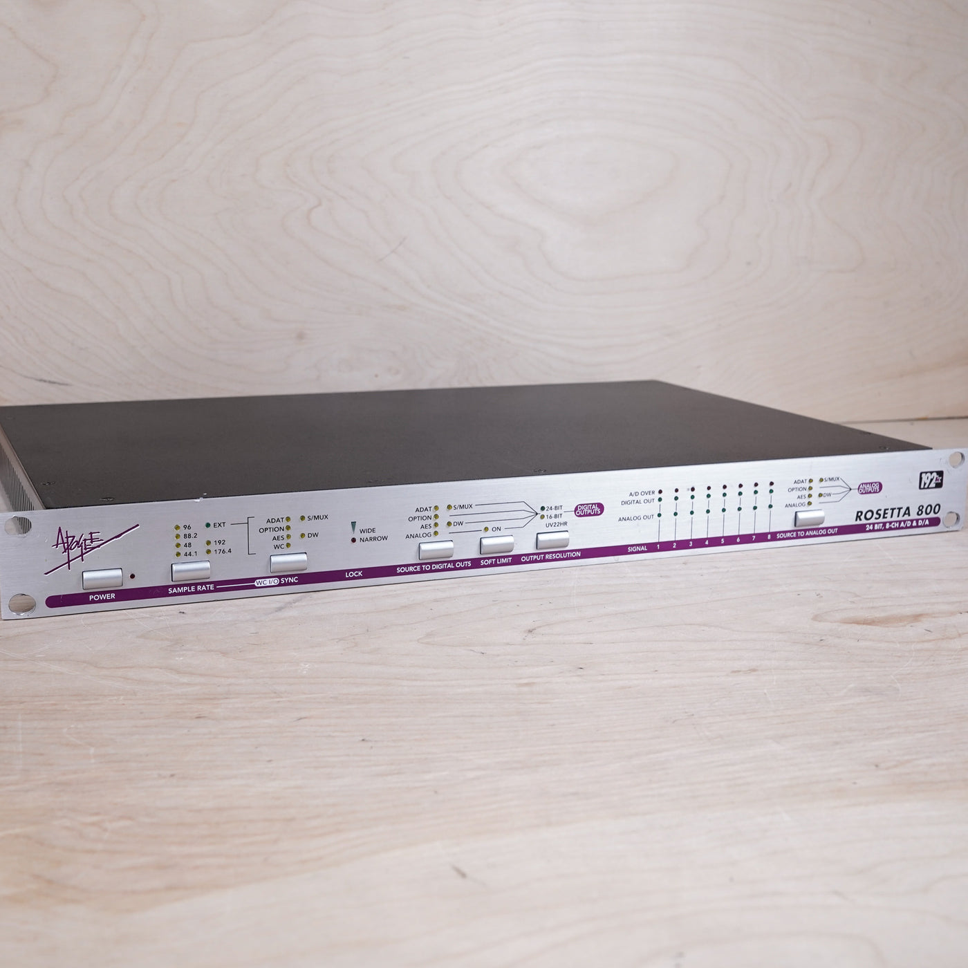 Apogee Rosetta 800 192kHz 8-Channel AD/DA Converter Rackmount