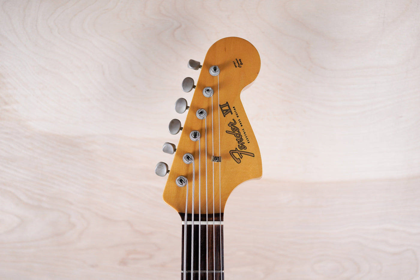 Fender Custom Edition Bass VI MIJ 1992 Sunburst Made in Japan w/ Bag