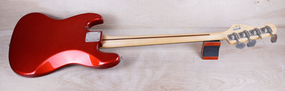 FGN J-Standard Bass 2011 Candy Apple Red Fujigen Made in Japan MIJ w/ Bag