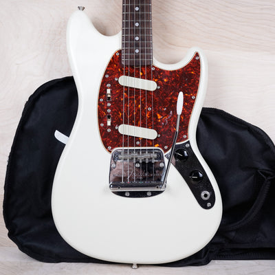Fender MG65-86 Mustang Reissue CIJ 2006 Vintage White '65 Japan w/ Bag