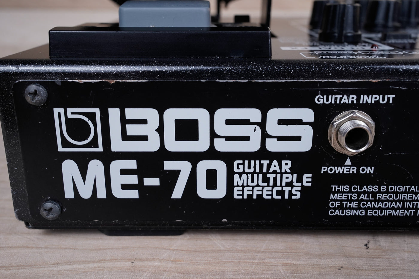 Boss ME-70 Guitar Multiple Effects Pedal Floor Board 2012 w/ Travel Case, Power Supply