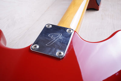 Fender MG-69 Mustang Reissue MIJ 2010 Red Matching Headstock Japan w/ Bag