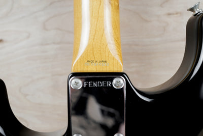 Fender ST62-55 Standard Stratocaster Reissue MIJ 1989 Black w/ Bag