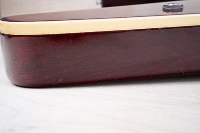 Greco Flying V Non Catalog MIJ 1982 Red Flame CMT Style Made in Japan w/ Bag