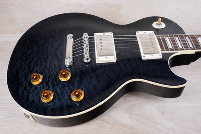 Tokai Love Rock LS142Q 2019 See-Through Black Quilt Top Standard Made in Japan MIJ w/ Bag