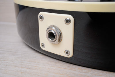 Tokai Love Rock LS142Q 2019 See-Through Black Quilt Top Standard Made in Japan MIJ w/ Bag