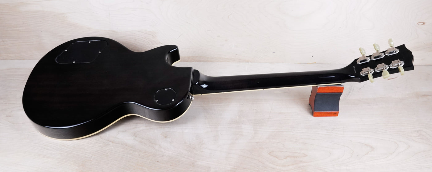 Tokai Love Rock LS142Q 2019 See-Through Black Quilt Top Standard Made in Japan MIJ w/ Bag