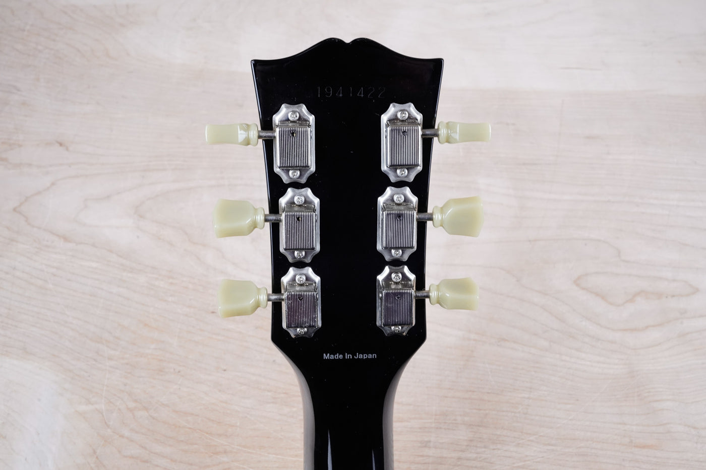 Tokai Love Rock LS142Q 2019 See-Through Black Quilt Top Standard Made in Japan MIJ w/ Bag