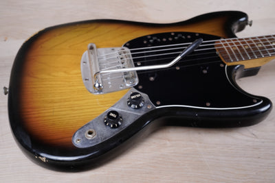 Fender Mustang 1978 Sunburst Vintage USA w/ OHSC