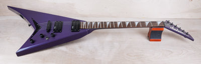 Jackson Randy Rhoads V RR Standard MIJ Neck Thru 1993 Blue Purple Japan w/ Bag