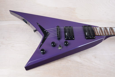 Jackson Randy Rhoads V RR Standard MIJ Neck Thru 1993 Blue Purple Japan w/ Bag