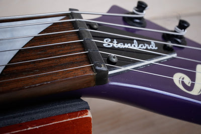 Jackson Randy Rhoads V RR Standard MIJ Neck Thru 1993 Blue Purple Japan w/ Bag