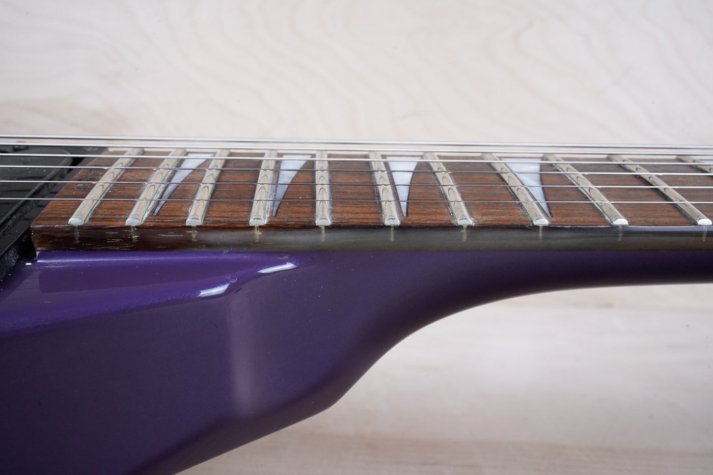 Jackson Randy Rhoads V RR Standard MIJ Neck Thru 1993 Blue Purple Japan w/ Bag