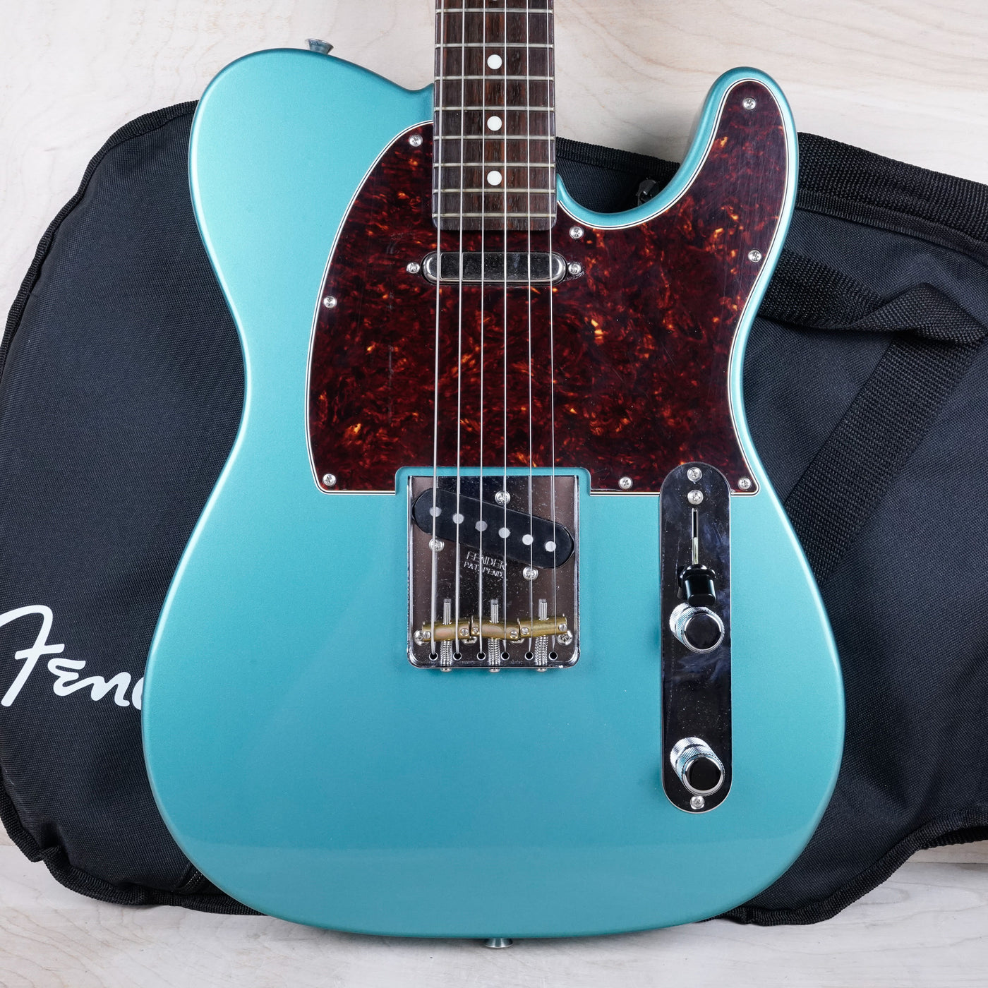 Fender FSR Hybrid II Telecaster MIJ 2024 Teal Green Metallic w/ Matching Headstock Japan w/ Bag