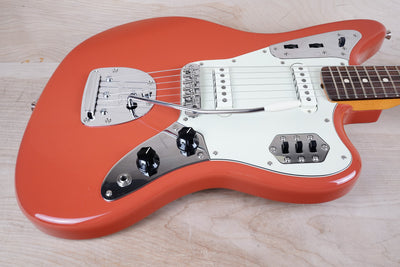 Fender FSR Traditional II '60s Jaguar MIJ 2025 Fiesta Red w/ Matching Headstock USA Pure Vintage Pickups w/ Bag