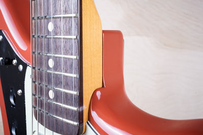 Fender FSR Traditional II '60s Jaguar MIJ 2025 Fiesta Red w/ Matching Headstock USA Pure Vintage Pickups w/ Bag