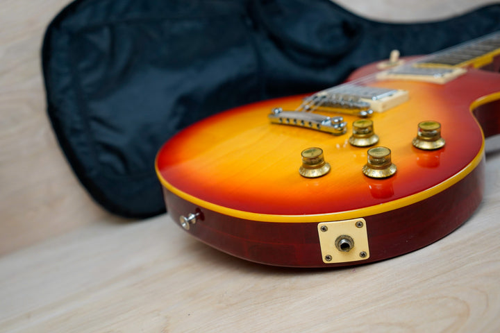 Greco EG-500 1978 Cherry Sunburst Vintage Made in Japan MIJ w/ Bag – A  Flash Flood of Gear