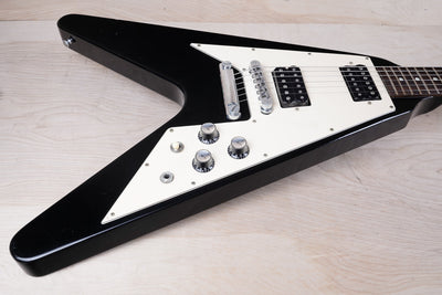 Gibson Flying V Factor X 2005 Ebony '67 Reissue w/ OHSC