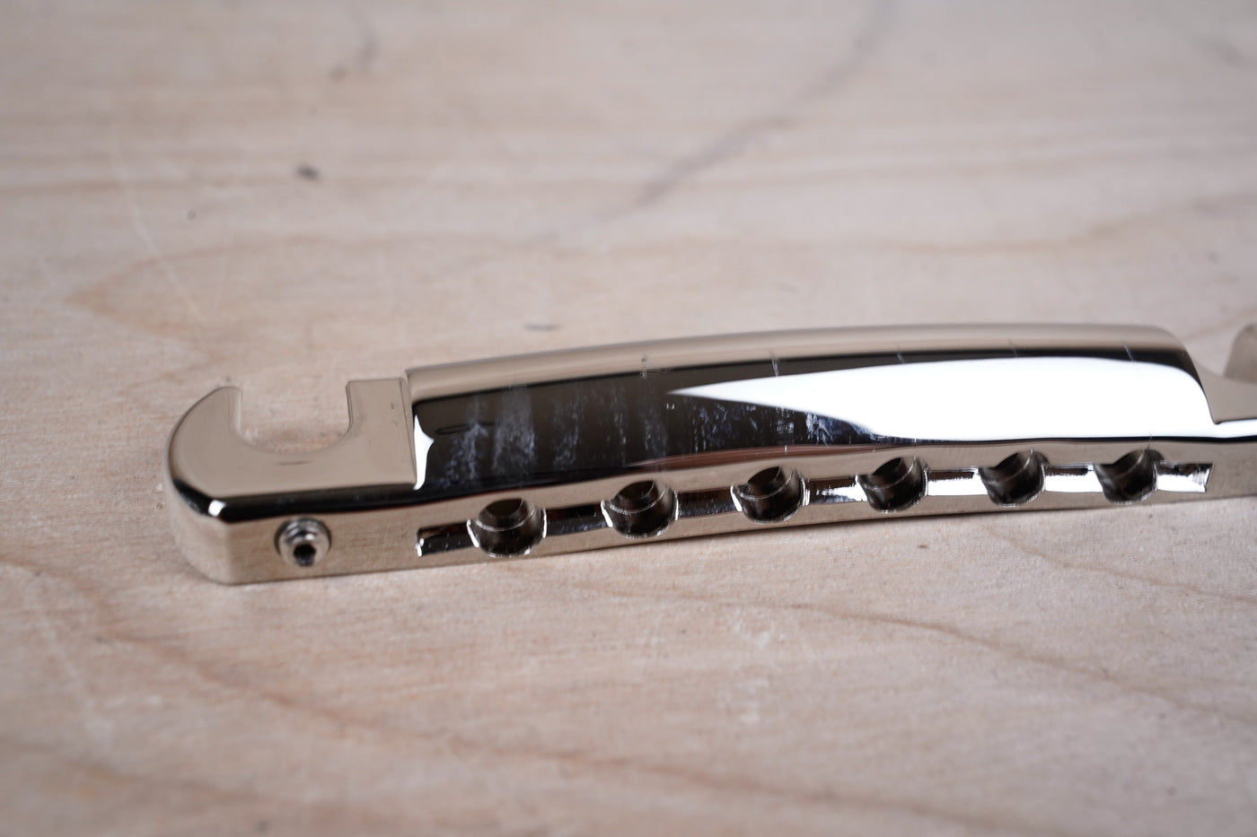 Gibson Advanced Plating Lightweight Aluminum Nickel Les Paul SG Stop Tailpiece Junior Jr Special