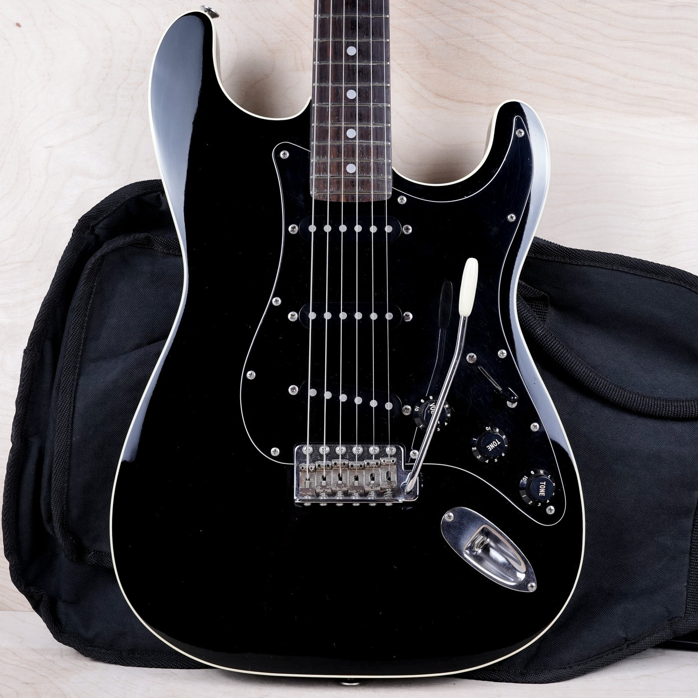 Fender AST-65 Aerodyne Stratocaster CIJ 2004 Black Crafted in Japan w/ Bag