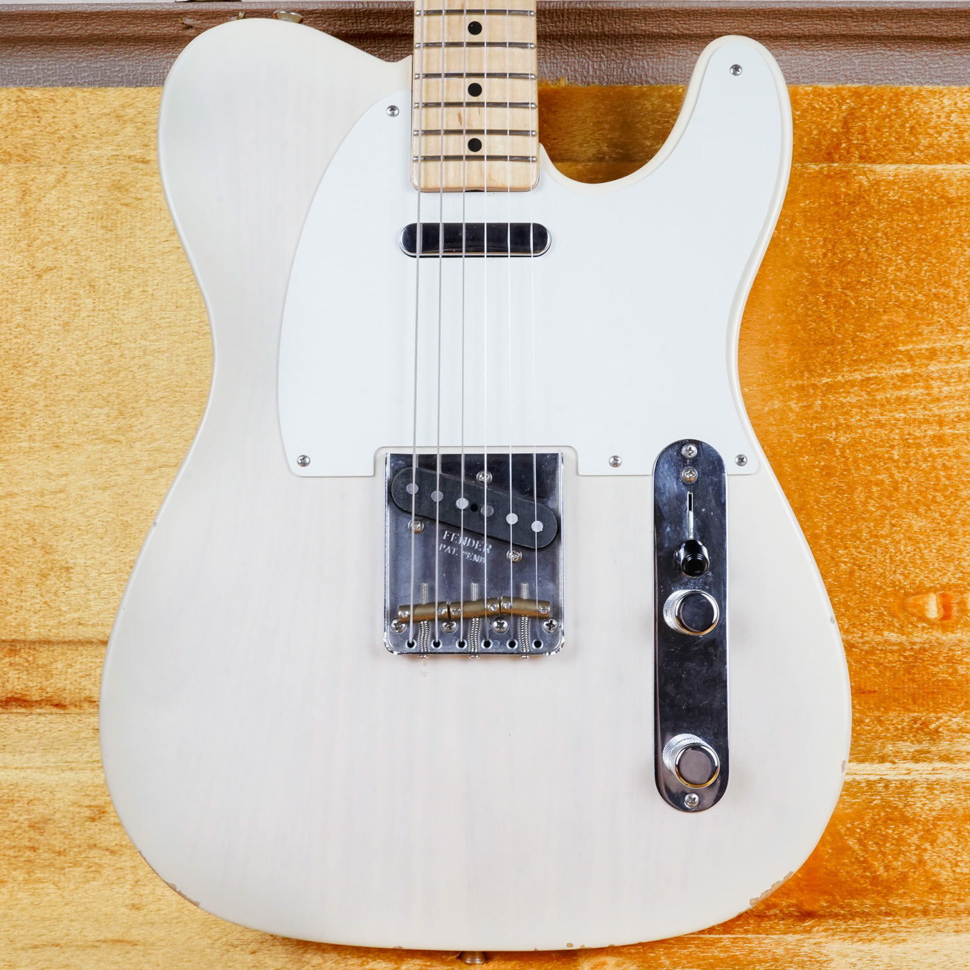 Fender American Vintage '55 "Thin Skin" Telecaster 2013 White Blonde AVRI w/ OHSC