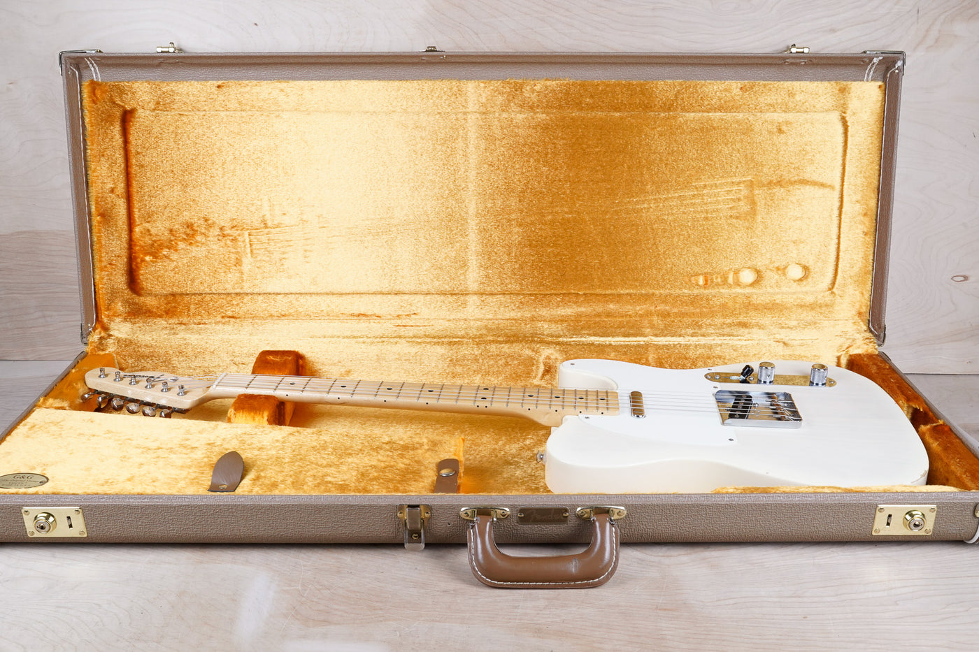 Fender American Vintage '55 "Thin Skin" Telecaster 2013 White Blonde AVRI w/ OHSC