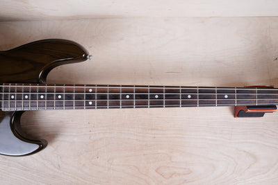 Fender Pro Feel JBR-80R Jazz Bass MIJ 1990 See-Through Black Made in Japan Fujigen w/ Bag