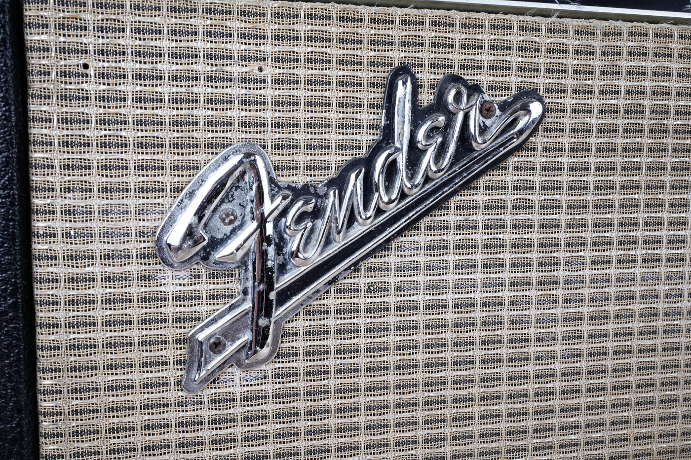 Fender Black Panel Champ 6-Watt 1x8" Guitar Combo 1966 - 3 Prong Cable