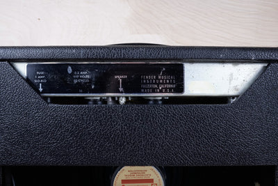 Fender Black Panel Champ 6-Watt 1x8" Guitar Combo 1966 - 3 Prong Cable