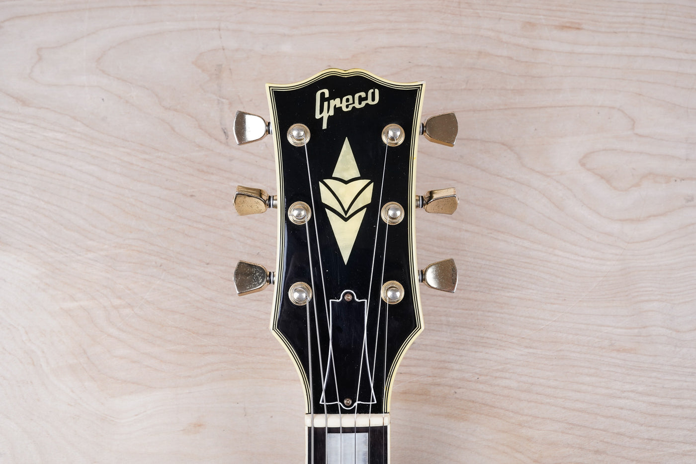 Greco Mint Collection EGC-600 MIJ 1984 Ebony 3 Pickup Black Beauty Japan w/ Bag