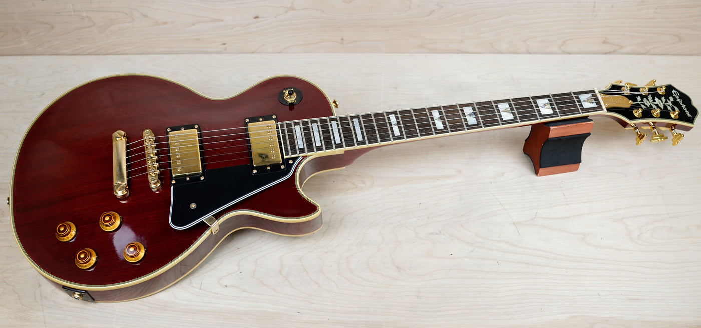 Epiphone LTD ED Les Paul 100th Anniversary Custom 2016 Cherry w/ OHSC, COA