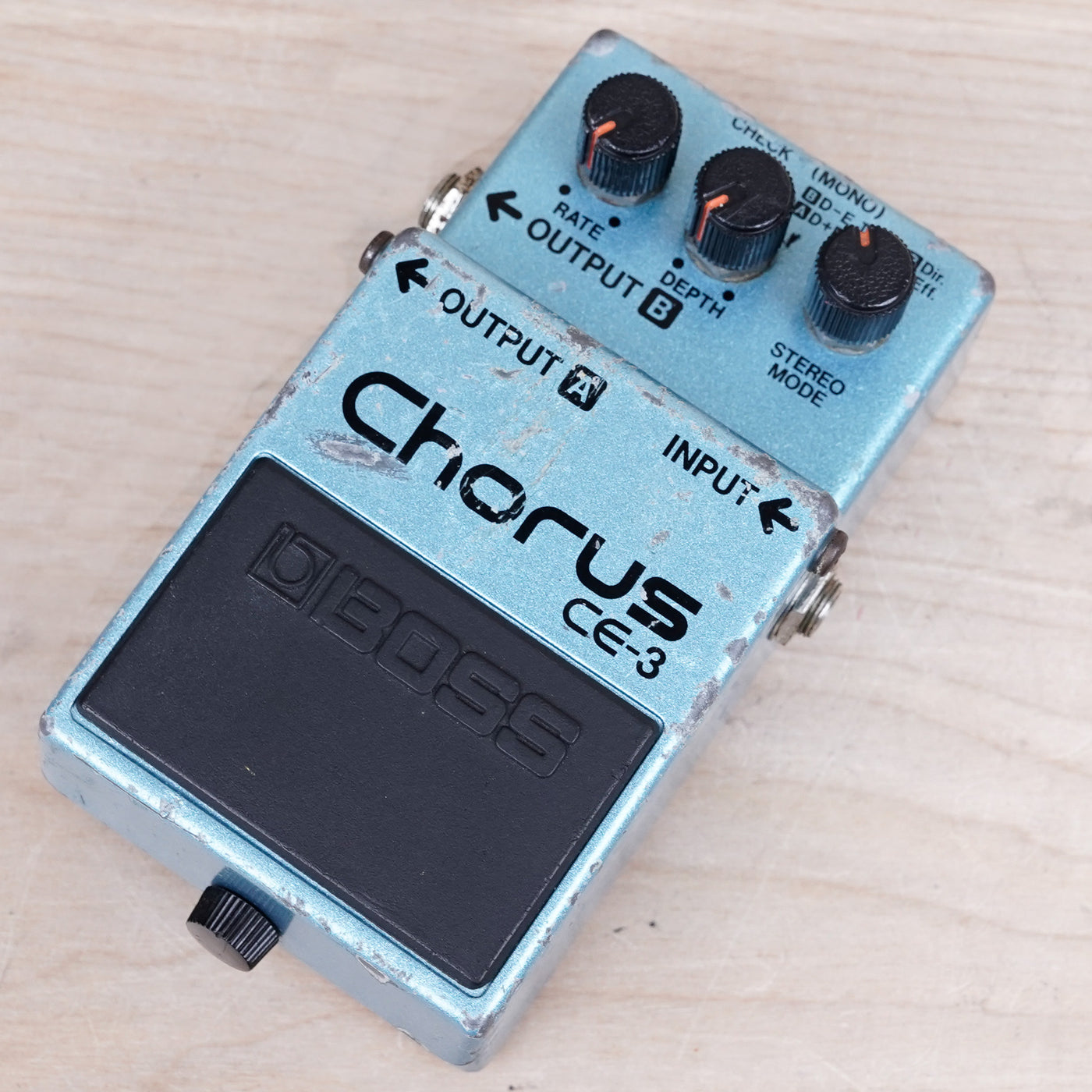 Boss CE-3 Chorus (Green Label) 1985 Blue Made in Japan