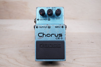 Boss CE-3 Chorus (Green Label) 1985 Blue Made in Japan