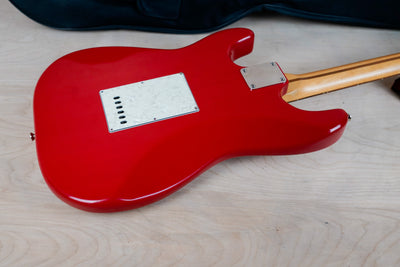 Fender "Squier Series" Standard Stratocaster 1992 Torino Red Made in Korea MIK w/ Bag