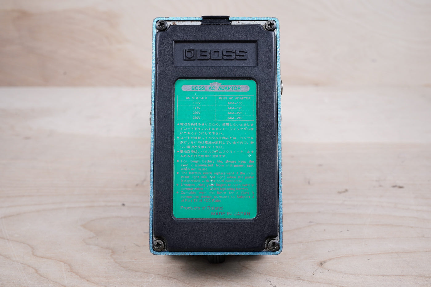 Boss CE-3 Chorus (Green Label) 1985 Blue Made in Japan