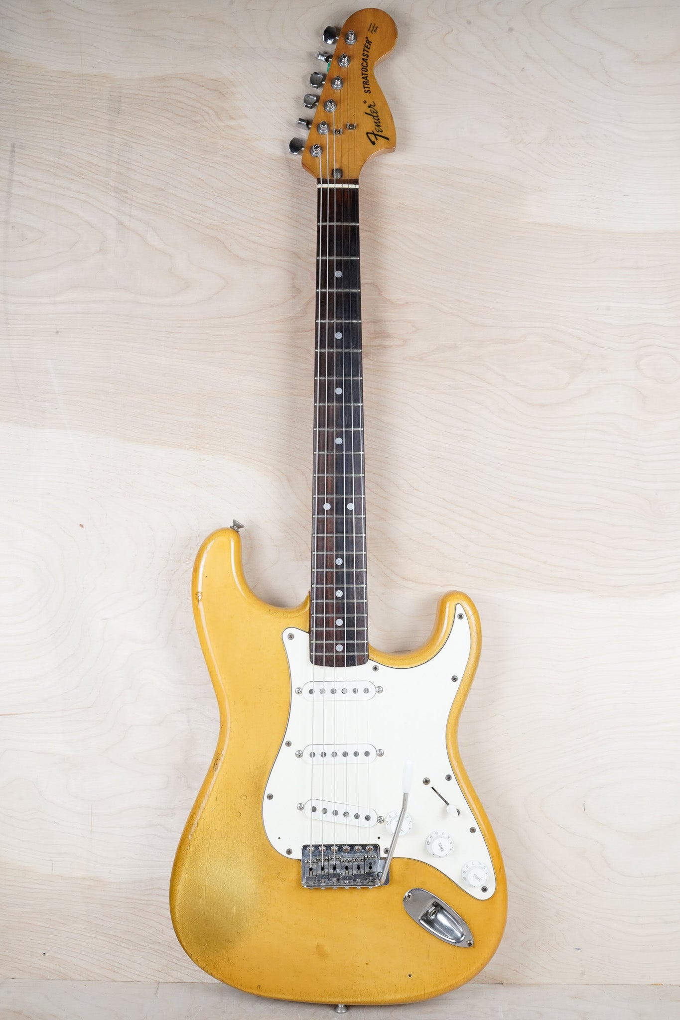 Fender ST72-115 Stratocaster Reissue MIJ 1986 Yellow White Vintage