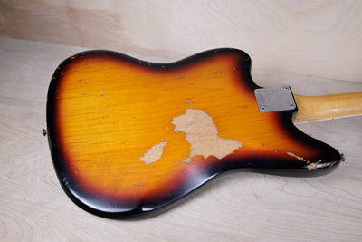 Fender Kurt Cobain Road Worn Jaguar 2012 3-Color Sunburst w/ OHSC