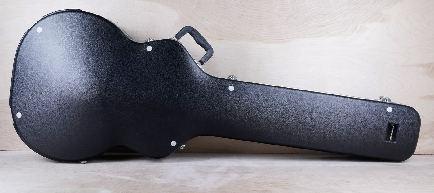 Greco SA-B "Super Real Project" Semi Hollow Body Bass 1987 Brown Sunburst Vintage Made in Japan MIJ w/ Hard Case